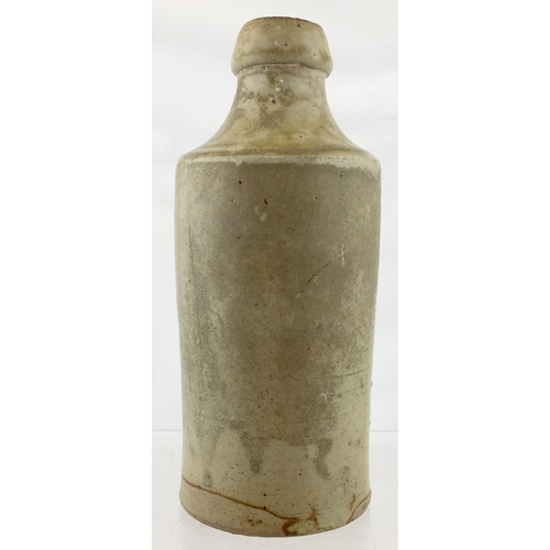 149 - DATED BLACKBURN SLAB SEAL GINGER
BEER. 6.75ins tall. Grey/ green slip glaze. Front slab seal ROBERT ... 