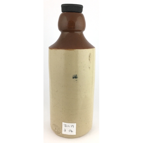 529 - DURHAM GINGER BEER BOTTLE. 7.5ins tall to top of bakelite screw stopper (original named). St, t.t. (... 