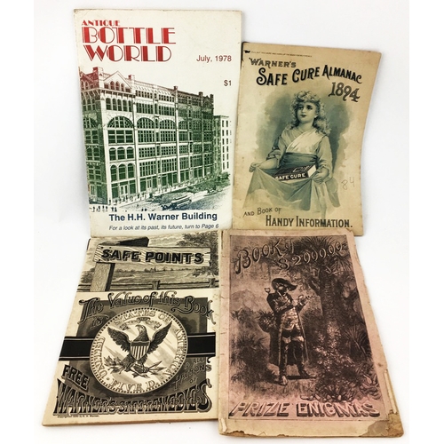 7 - WARNERS EPHEMERA Original early trade almanacs for 1890, 1894 etc featuring lots of product  adverti... 