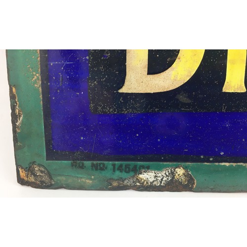 181 - HUDSONS DRY SOAP ENAMEL SIGN. 22 x 12ins. An all time English classic early pictorial - full image o... 