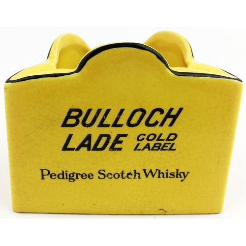 49 - BULLOCH LADE THE PEDIGREE SCOTCH ASHTRAY. 3.2ins triangle. Triangular Accompanying ashtray to previo... 