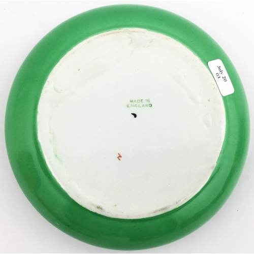 51 - BULLOCH LADE PEDIGREE SCOTCH WHISKY ASHTRAY. 4.9ins diam. As previous lot but this with multi-colour... 