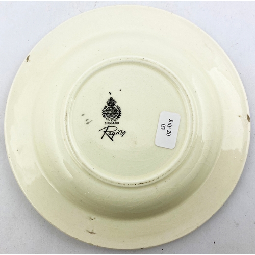 31 - HENTY & CONSTABLES CHICHESTER ALES ASHTRAY. 5.1ins diam. Off white with black lettering around outer... 