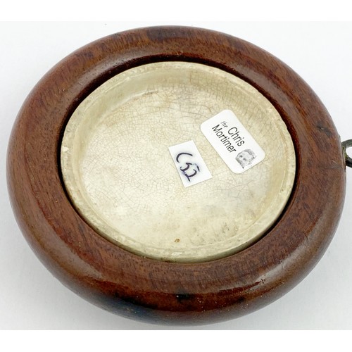 5 - BEAR GREASE POT LID. 2.6ins diam. Bears Grease For Nourishing and Embellishing The Hair features a t... 