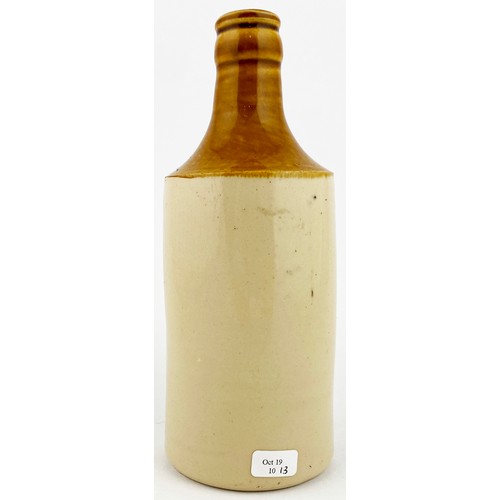 47 - BUCHAN SAMPLE GINGER BEER. Approx. 7.2ins tall. Std, t.t., c.c. Elaborate transfer embodying scrolli... 