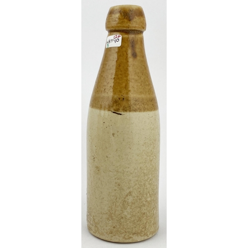 150 - GRIMSBY & LONDON ECONOMIC SUPPLY GINGER BEER BOTTLE. 7.8ins tall, ch., t.t., blob lip. A fabulous la... 