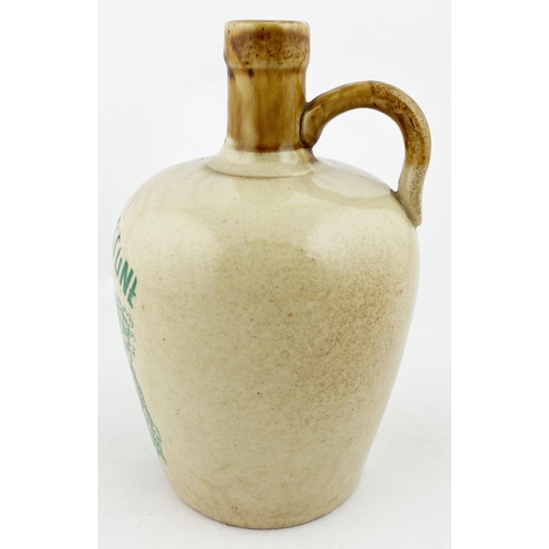 215 - PENNSYLVANIA RYE WHISKY JUG. 7.8ins tall. Not recorded in WG - very much in the style of a Cruiskeen... 