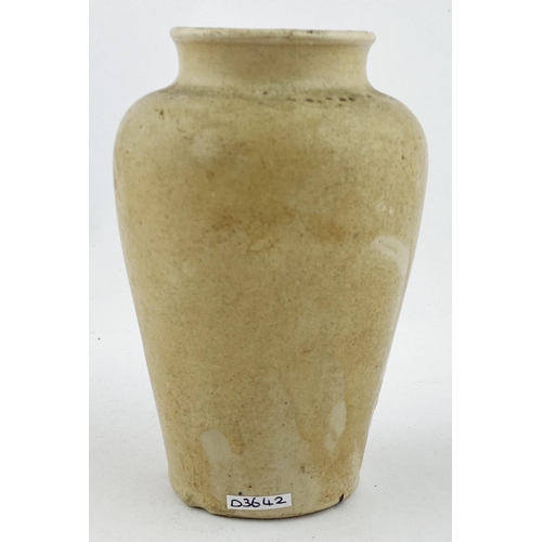 37 - WIGTOWNSHIRE CREAM POT. 5.3ins tall. Off white body, strong & very crisp dark brown transfer. Milkma... 