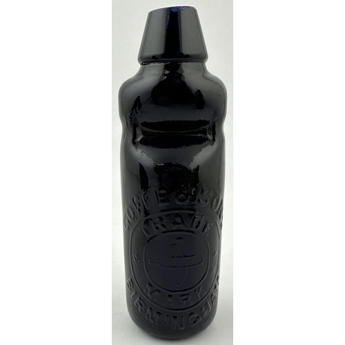 127 - GOFFE & SONS BIRMINGHAM CODD BOTTLE. 7ins tall. E BREFFITT & CO/ MAKERS/ CASTLEFORD. Another offerin... 