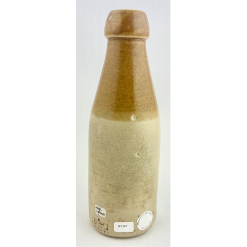 201 - EMMERSONS NEWCASTLE GINGER BEER BOTTLE. 8ins tall. Ch., t.t., screw top. The all time North East cla... 