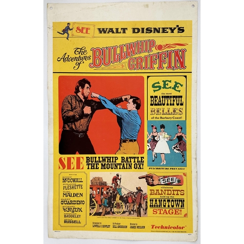 27 - WALT DISNEY FILM 1967 PROMOTIONAL ADVERTISEMENT. 22 x 14ins. Thin card, brightly coloured, advert. f... 