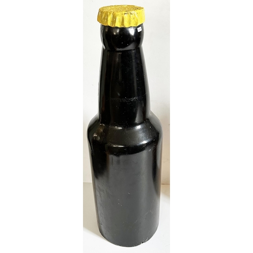 55 - IND COOPE DOUBLE DIAMOND BURTON PALE ALE GIANT SHOP DISPLAY BOTTLE. 32.5ins tall. Fibreglass painted... 