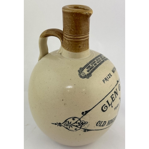 5 - GLEN GARRY WHISKY JUG. 8ins tall. Rear handle, pouring spout.