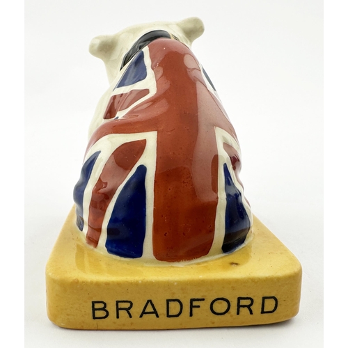 455 - BRADFORD ROYAL DOULTON LOUIS WEARDEN & GUY LEE ADVERTISING FIGURE. 3ins tall. British Bulldog with u... 