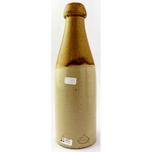 505 - YARMOUTH ISLE OF WIGHT GINGER BEER BOTTLE. 8ins tall, ch., t.t., blob lip. Crisp, detailed, three ma... 