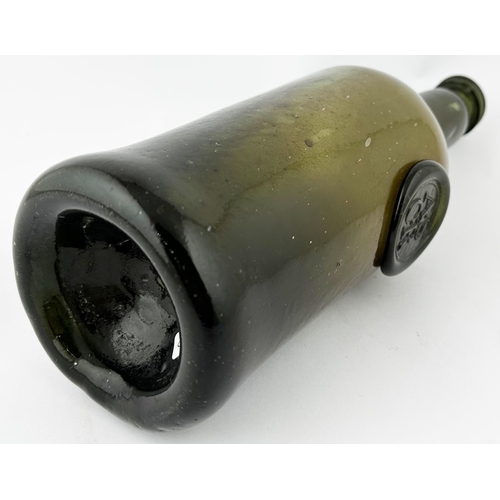 519 - ALL SOULS COMMON ROOM SEALED CYLINDER WINE BOTTLE. Burton Vol 3pp 1032-1037, similar illust. p 1034)... 