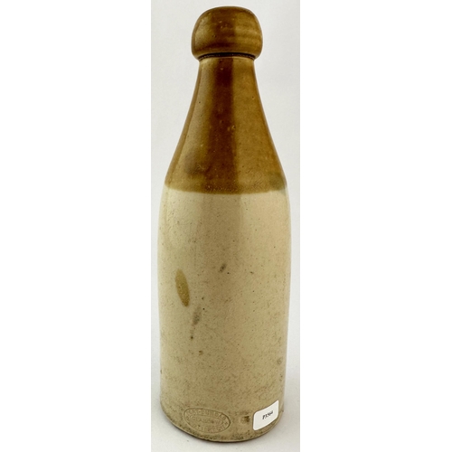 584 - SCARBOROUGH BREWERY COMPANY NOURISHING STOUT BOTTLE. 8.2ins tall, ch., t.t., blob lip(pin head inner... 