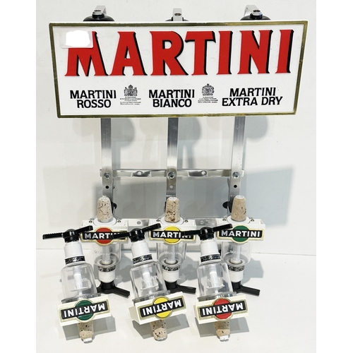 97 - MARTINI OPTIC GROUP. Largest 18ins. One wall mounted plus 3 singular examples. Good.