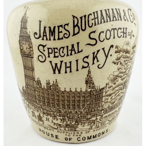 585 - JAMES BUCHANAN & CO HOUSE OF COMMONS WHISKY JUG. (WG34). One of the all time classic (& Still rare) ... 