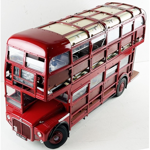 270 - CLASSIC ROUTEMASTER LONDON DOUBLE DECKER BUS. 14 x 27ins. Comes with issues of the magazine, some in... 