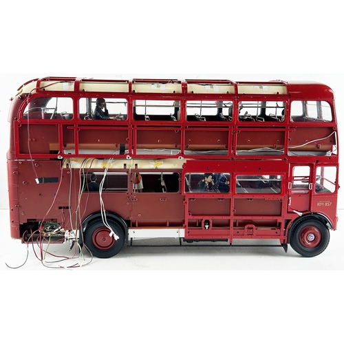 270 - CLASSIC ROUTEMASTER LONDON DOUBLE DECKER BUS. 14 x 27ins. Comes with issues of the magazine, some in... 