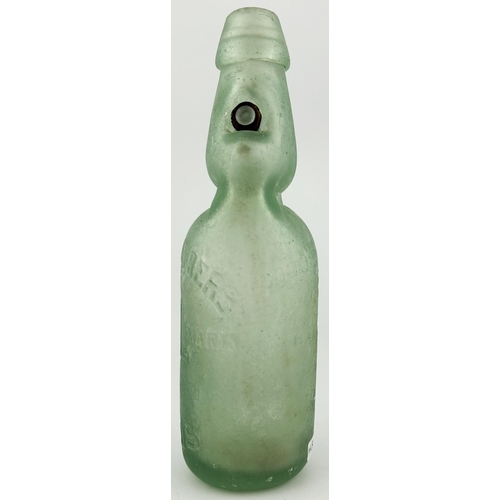 135 - LEEDS CODDS PATENT 4 BOTTLE. 8.5ins tall. Embossed INMAN BROTHERS & CODDS PATENT/ 4 to rear. Lip nic... 