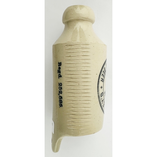 351 - SOUTHAM GINGER BEER STRIKER. 4.8 ins tall. Off white upside down ginger beer shape, hollow interior ... 