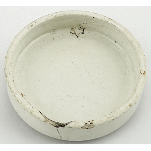 354 - JAMES ATKINSON BEARS GREASE POT LID. 2.7 ins diam. A more difficult to obtain 4 shilling size exampl... 