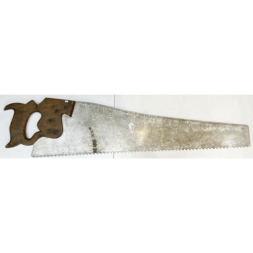 24 - SPEAR & JACKSON GIANT SHOP DISPLAY SAW. 54in s long. Giant shop display Spear & Jackson, Sheffield. ... 