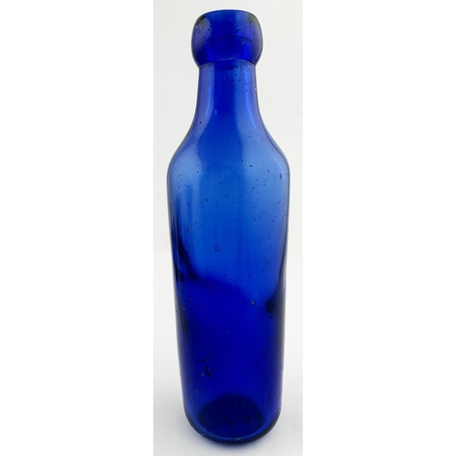 121 - R EMMERSON JNR UPRIGHT MINERAL WATER CYLINDER. (Nothing But the Blues p53). 8.5ins tall. Wonderful s... 