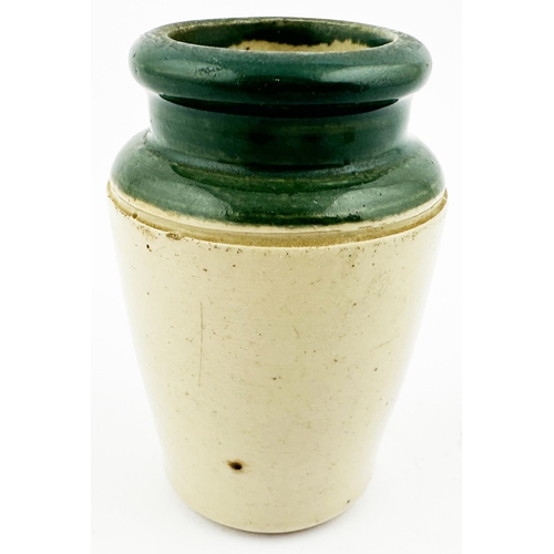 445 - JORDAN & PAWLEY PRIMROSE DAIRY CREAM POT. 2.9ins tall. A wonderful small size pot from this Kent dai... 