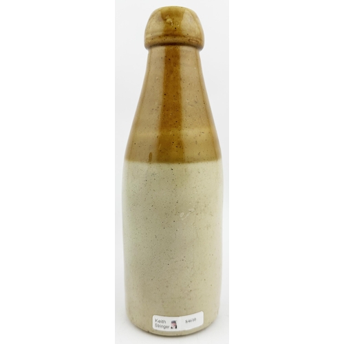 583 - GRIMSBY & LONDON ECONOMIC SUPPLY CO GINGER BEER. 8ins tall, ch., t.t., black transfer. Large Albatro... 