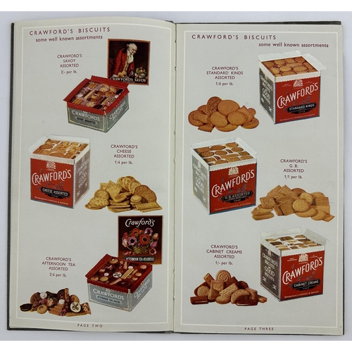 164 - CRAWFORDS BISCUITS 939 CALENDAR & MEMORANDA. 10.6 x 5.8ins. Hard back cover featuring bird logo, com... 