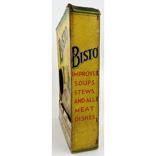 63 - BISTO GRAVY 3D SHOP QUICKSERV SHOP CABINET. 12.7 x 8.9 x 2.7ins. An extraordinary & novel cardboard ... 