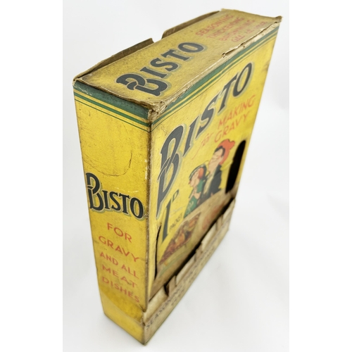 63 - BISTO GRAVY 3D SHOP QUICKSERV SHOP CABINET. 12.7 x 8.9 x 2.7ins. An extraordinary & novel cardboard ... 