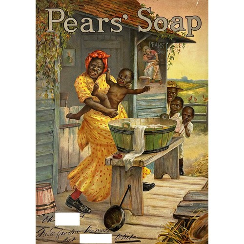 162 - PEARS SOAP 1901 ANNUAL. 16 x 12ins. Large format Pears publication featuring articles along with lot... 