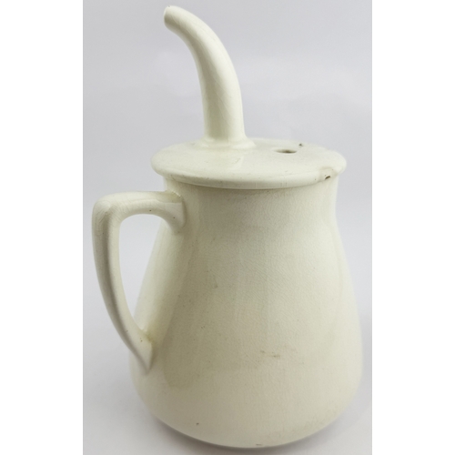 MAWS VEL-FIN INHALER. 8.1ins to spout top. Bulbous handled inhaler for ...