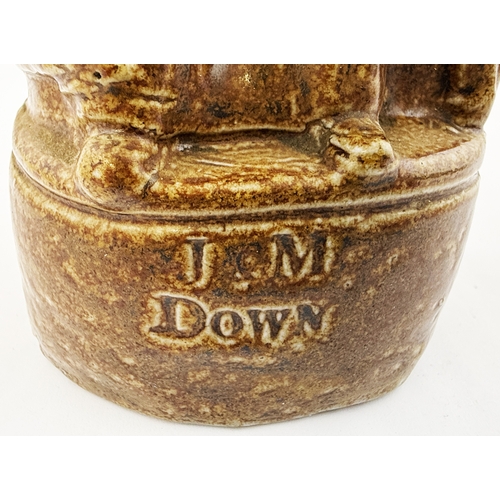 369 - SAILOR NAMED REFORM STATUE. RF 39. 7.75ins tall. Unusual reform type statue modelled as sailor with ... 