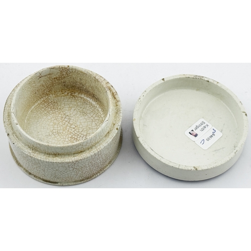 414 - RETFORD COLD CREAM LID. APL p475, 55a. 2.85ins diam. Attractive & ornate border around FRAGRANT/ COL... 