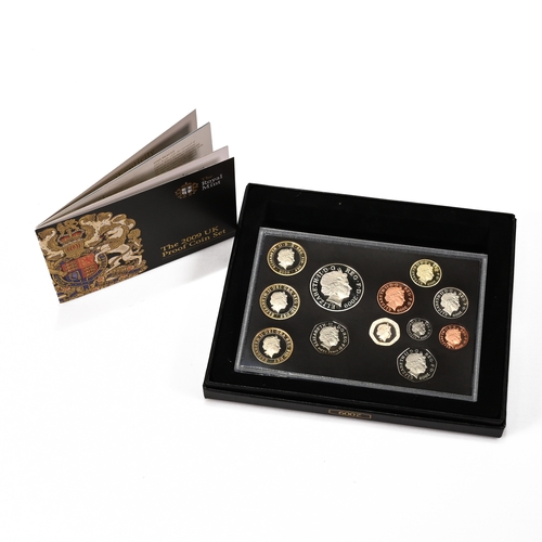 312 - 2009 Royal Mint Proof Set. Cased presentation set issued by the Royal Mint complete with Certificate... 