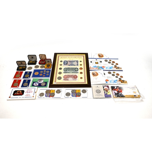 337 - A large assortment of GB and World Coinage to Include: Queen Elizabeth II Pre-Decimal Currency coins... 