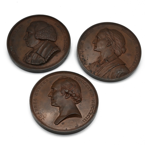 367 - A collection of three John Hunter medals issued by Glasgow University of Scotland to Alexander Bryce... 