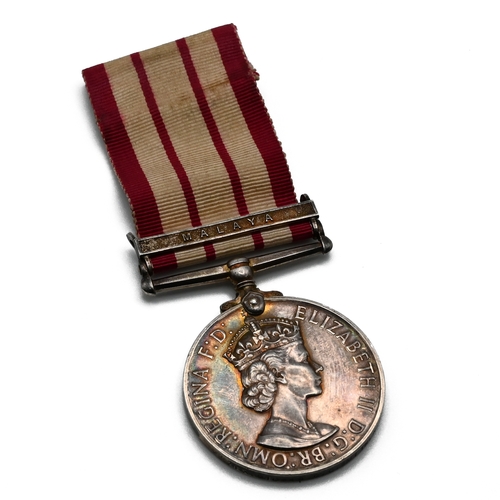 377 - A Naval General Service Medal issued between 1952 and 1953 (Br: Omn: on Obverse of Medal) to G. C. S... 