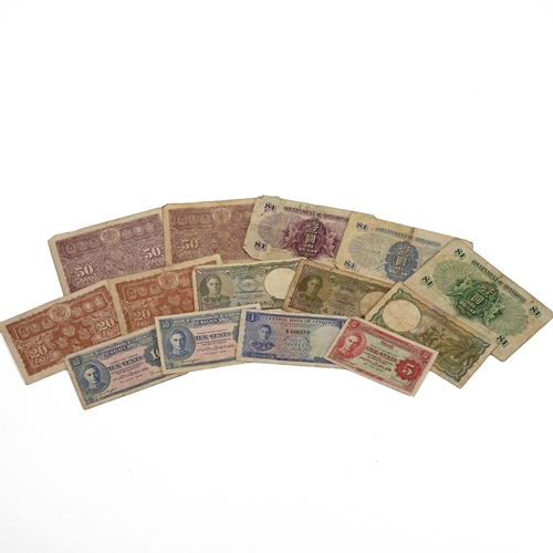 382 - An assortment of Commonwealth banknotes from the reigns of King George VI and Elizabeth II to includ... 