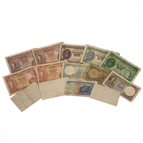 382 - An assortment of Commonwealth banknotes from the reigns of King George VI and Elizabeth II to includ... 