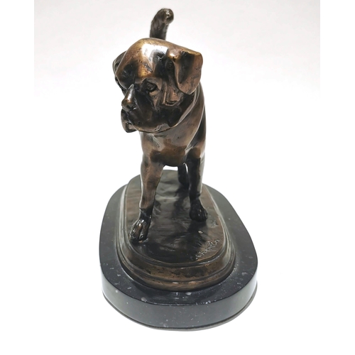 462 - After Joseph Victor Chemin (French, 1825-1901) - Bullmastiff - bronze, bearing signature ‘V. Chemin’... 