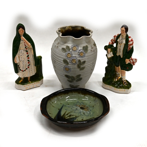 501 - A collection of 20th Century ceramics to include: A Griselda Hill Wemyss Ware pair of limited editio... 