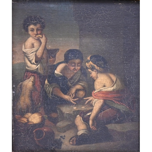 607 - After Bartolomé Estebán Murillo (1617/8-82) - The Little Fruit Seller; and Three Boys playing Dice. ... 