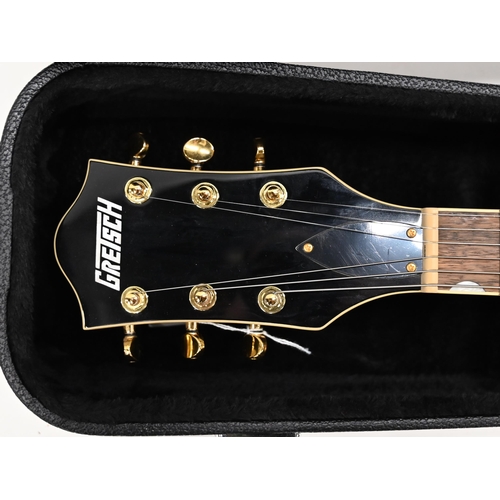 740 - A Gretsch electromatic Bigsby Snowcrest guitar, in a Gretsch case.