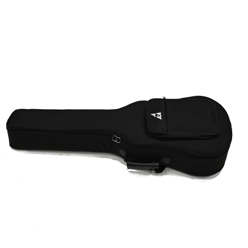 741 - A Fender Malibu California series acoustic guitar, in black sofa case.